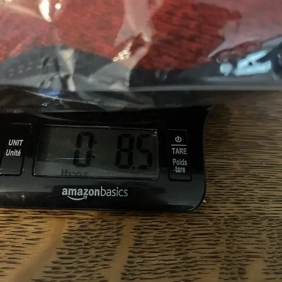 LL Bean Kids' Sweater Fleece Slippers 3-4 Moose Motif Red Black Cozy Cute Warm - Picture 10 of 10